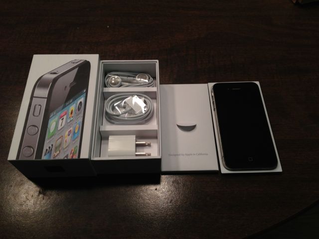 iPhone 4s Black 32 GB Softbank+spbgp44.ru