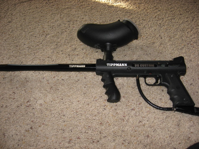customized paintball gun