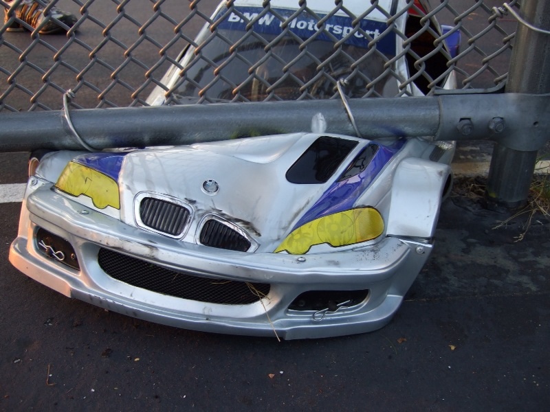 High-speed runway accident bmw #2