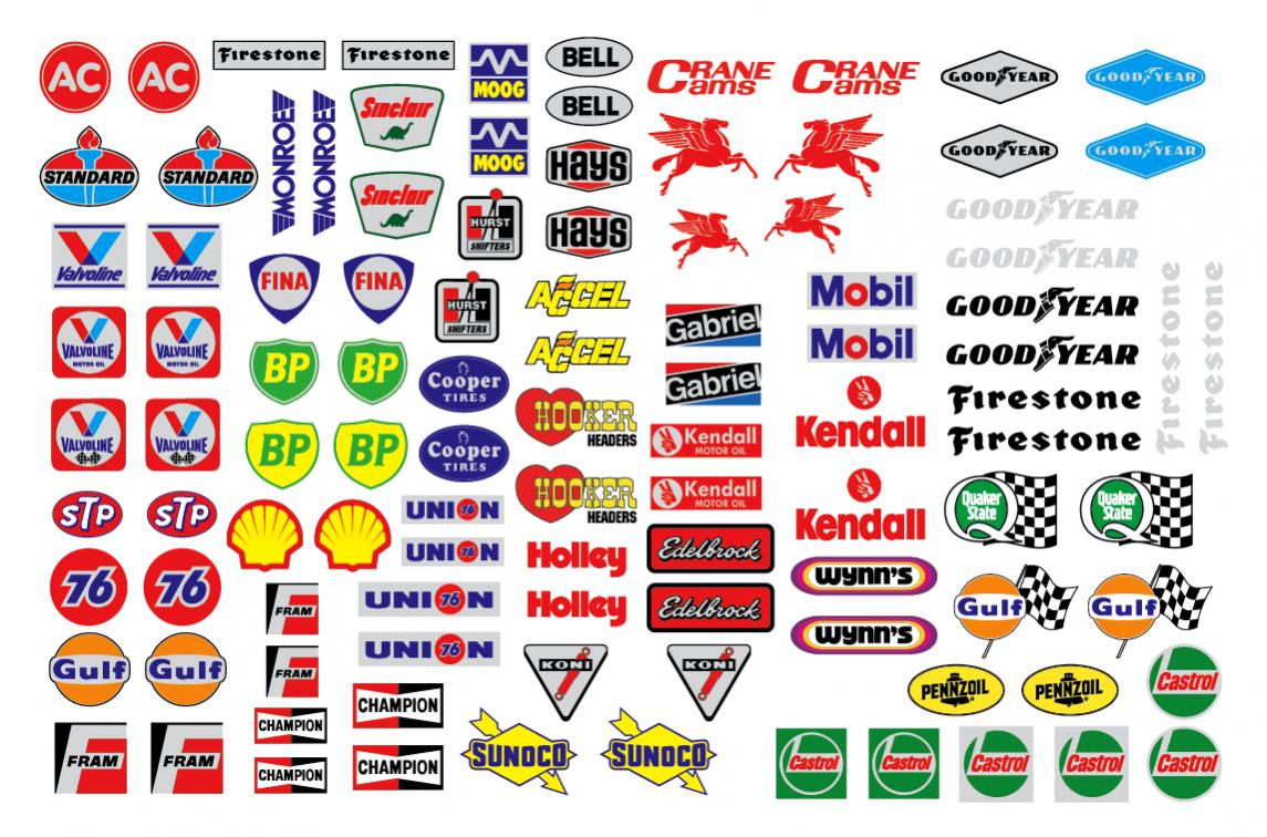 rc racing stickers