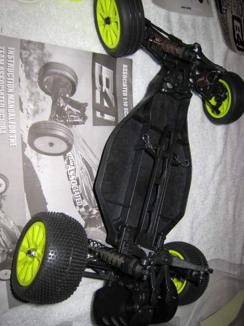 team associated buggy body