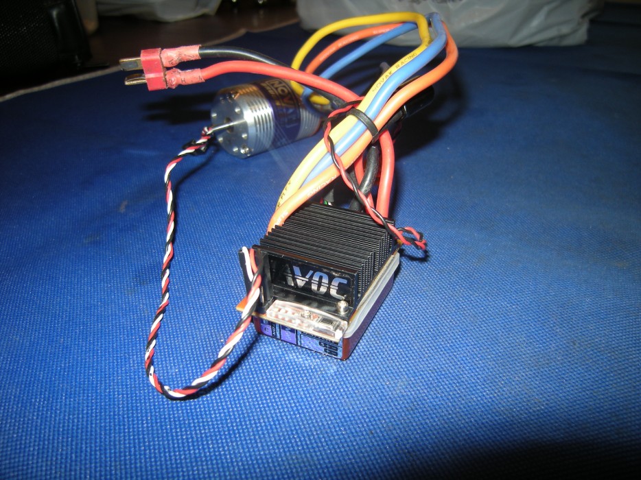 Brushless Esc And Motor Combo