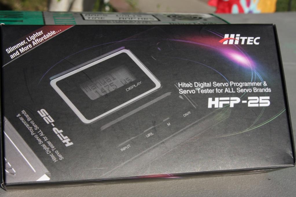 Hitec HFP25 Servo Programmer and Servo Tester R/C Tech Forums