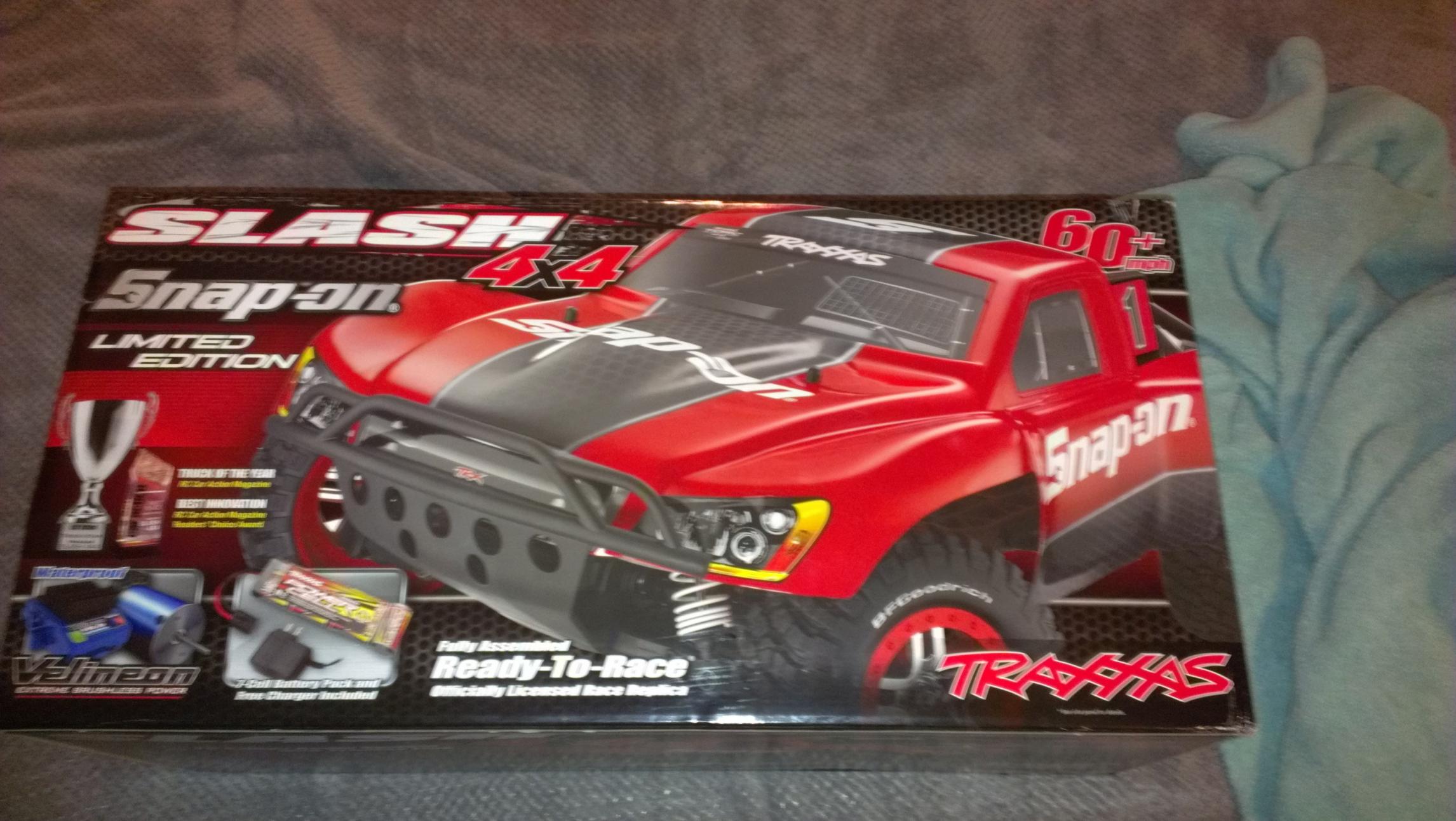 snap on traxxas corvette