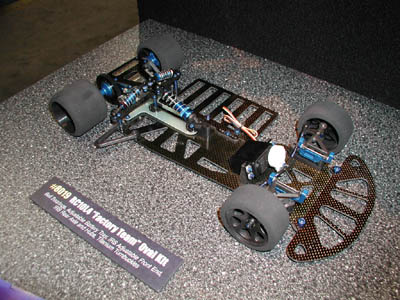The latest oval chassis from Assoicated, the RC10L4. (Click to enlarge)