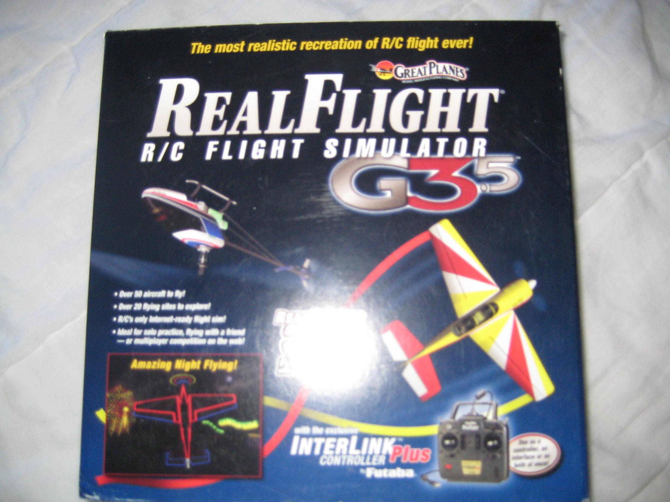 real flight 8 simulator plane list