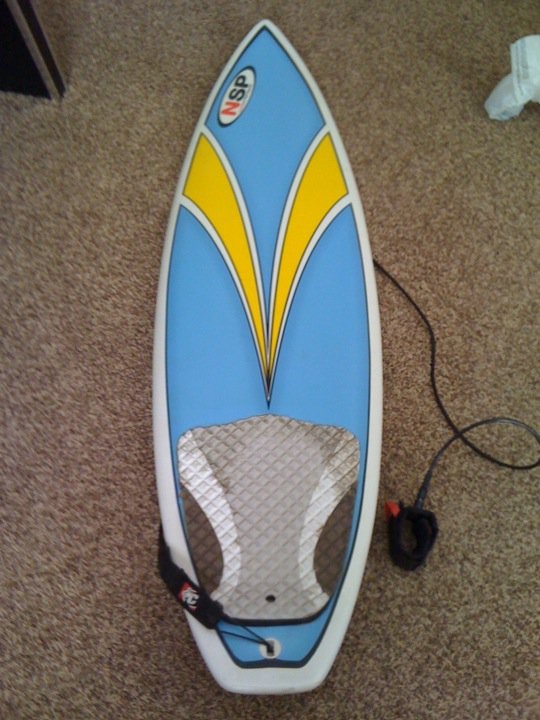 NSP 5'10 surf board band new - R/C Tech Forums