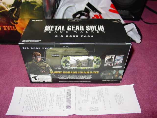 BIG BOSS PACK Metal Gear Solid Peace Walker PSP - R/C Tech Forums