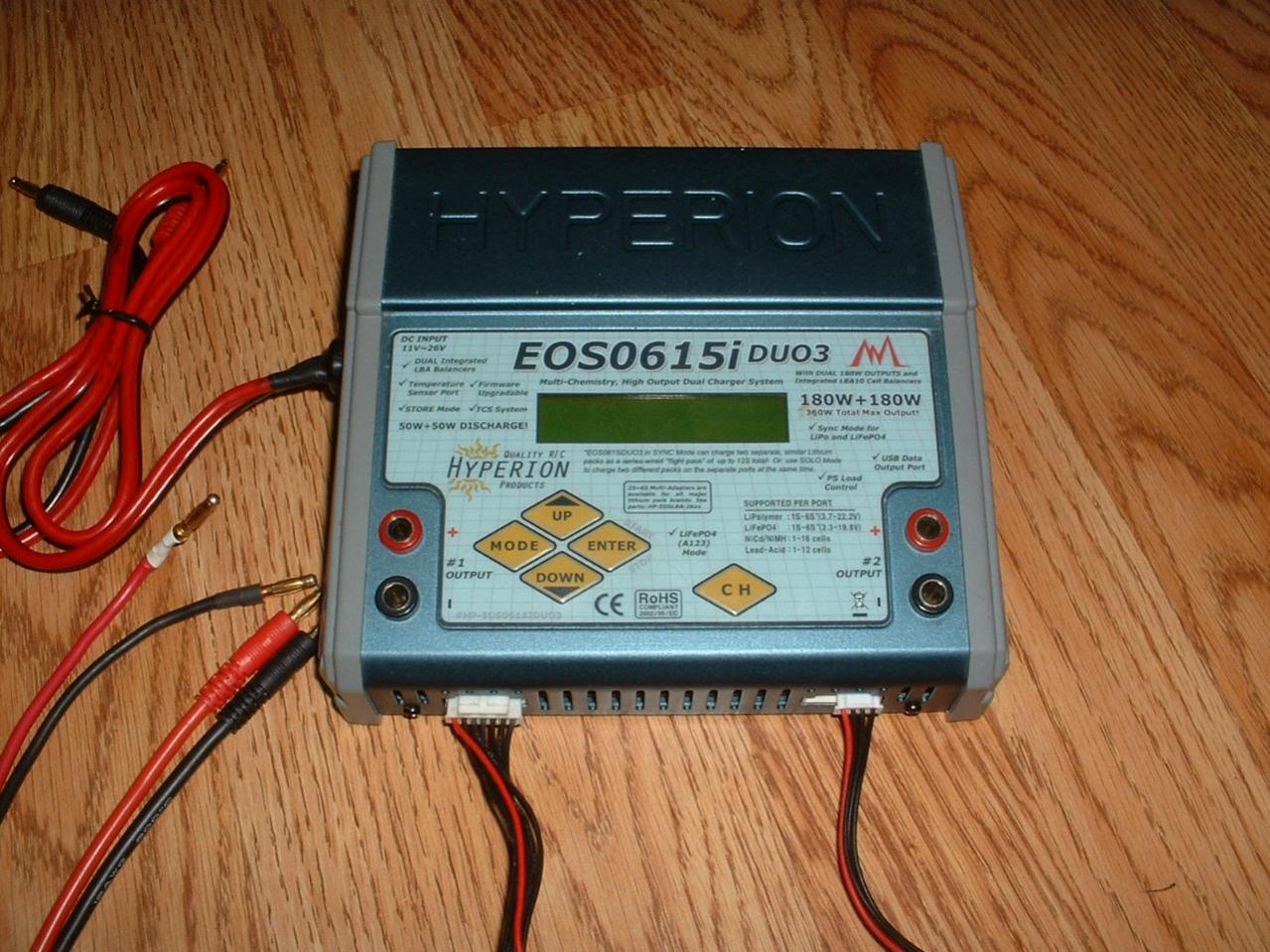 F/S Hyperion EOS 615i Duo3 Lipo charger EOS0615i - R/C Tech Forums