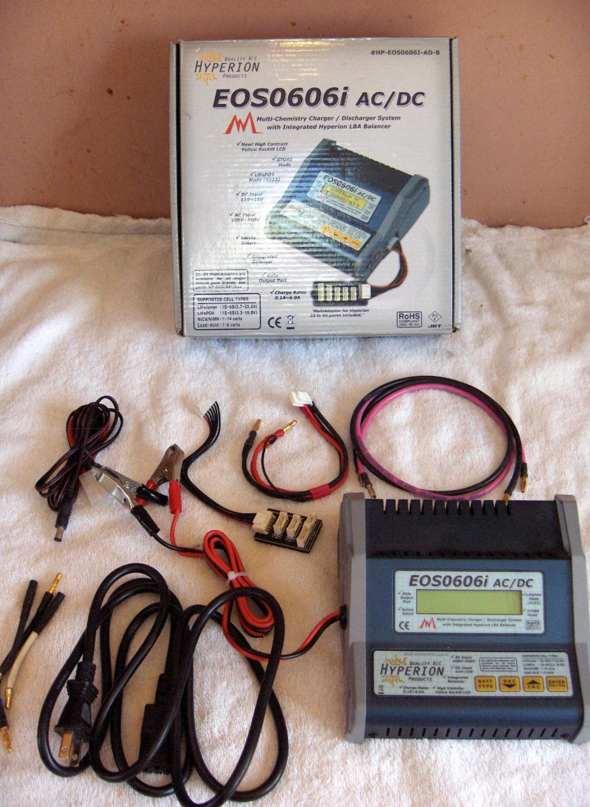 Hyperion EOS0606i AC/DC Charger - R/C Tech Forums
