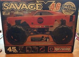 Brand New Hpi Savage X4.6 Special Edition Dodge Charger 2012 new