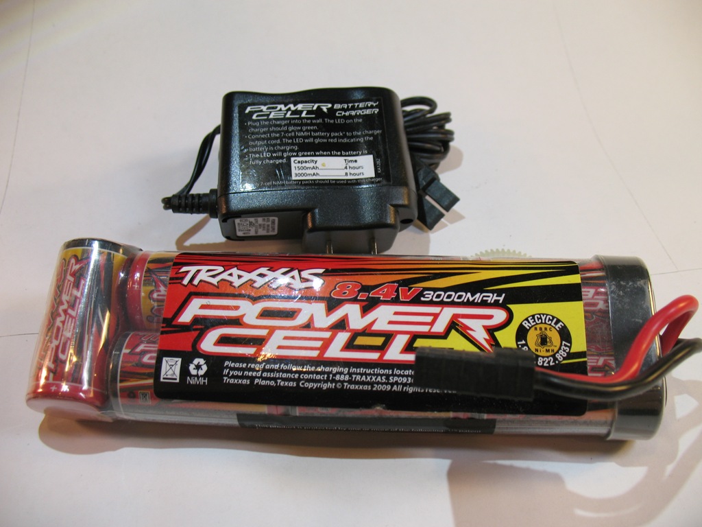 Traxxas Power Cell 8.4V 7 Cell 3000mAh and Charger - R/C Tech Forums
