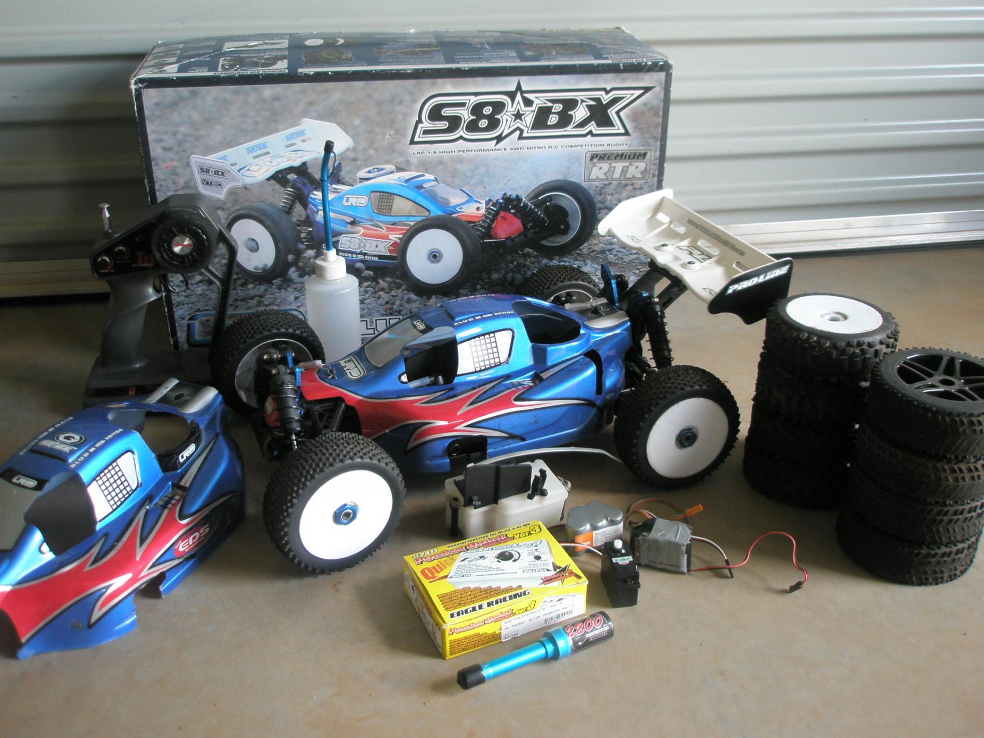 LRP S8 BX 1/8 Scale Nitro Buggy Rolling Chassis - R/C Tech Forums