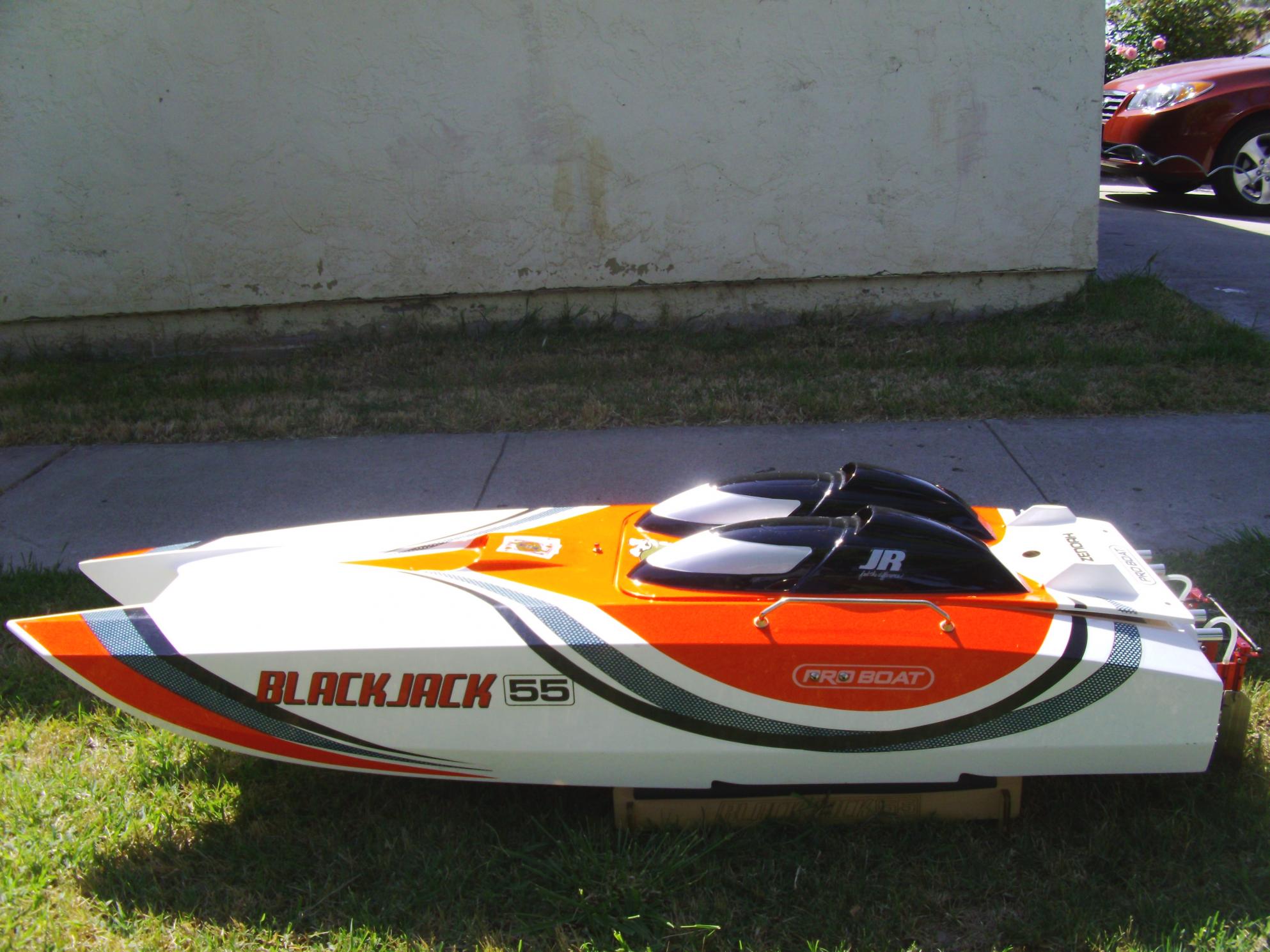 rc boat blackjack 55