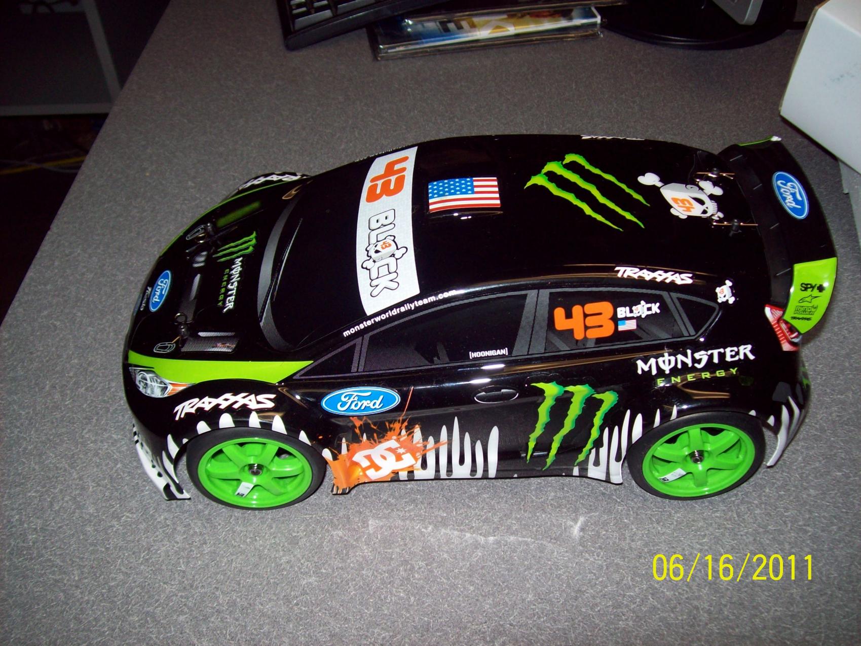 traxxas ken block rally car