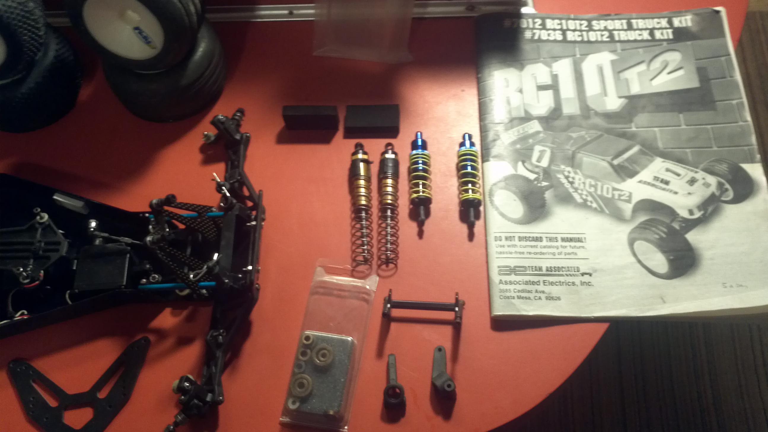 rc10t2 parts