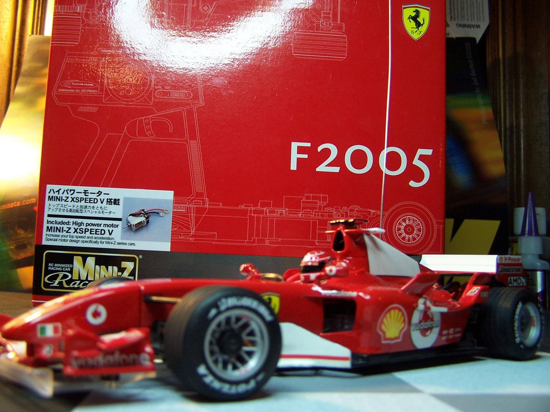 FS: KYOSHO Mini Z F1 Racer MF-010 Ferrari No. 1 - R/C Tech Forums