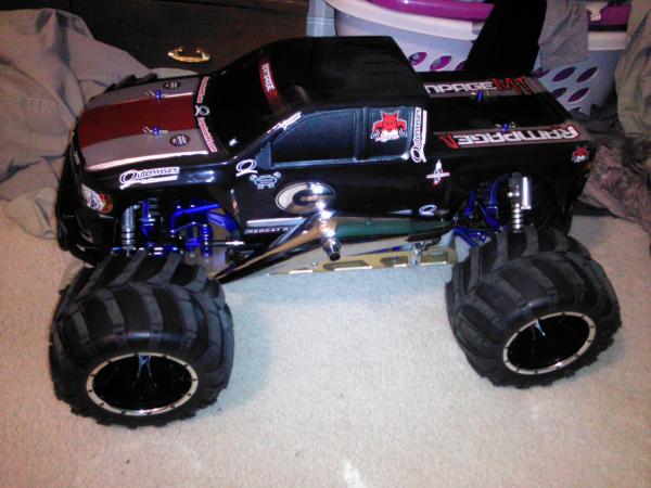 **For Sale**Nitro RC 1/5 Scale/Redcat Rampage MT Pro V3 gas Monster
