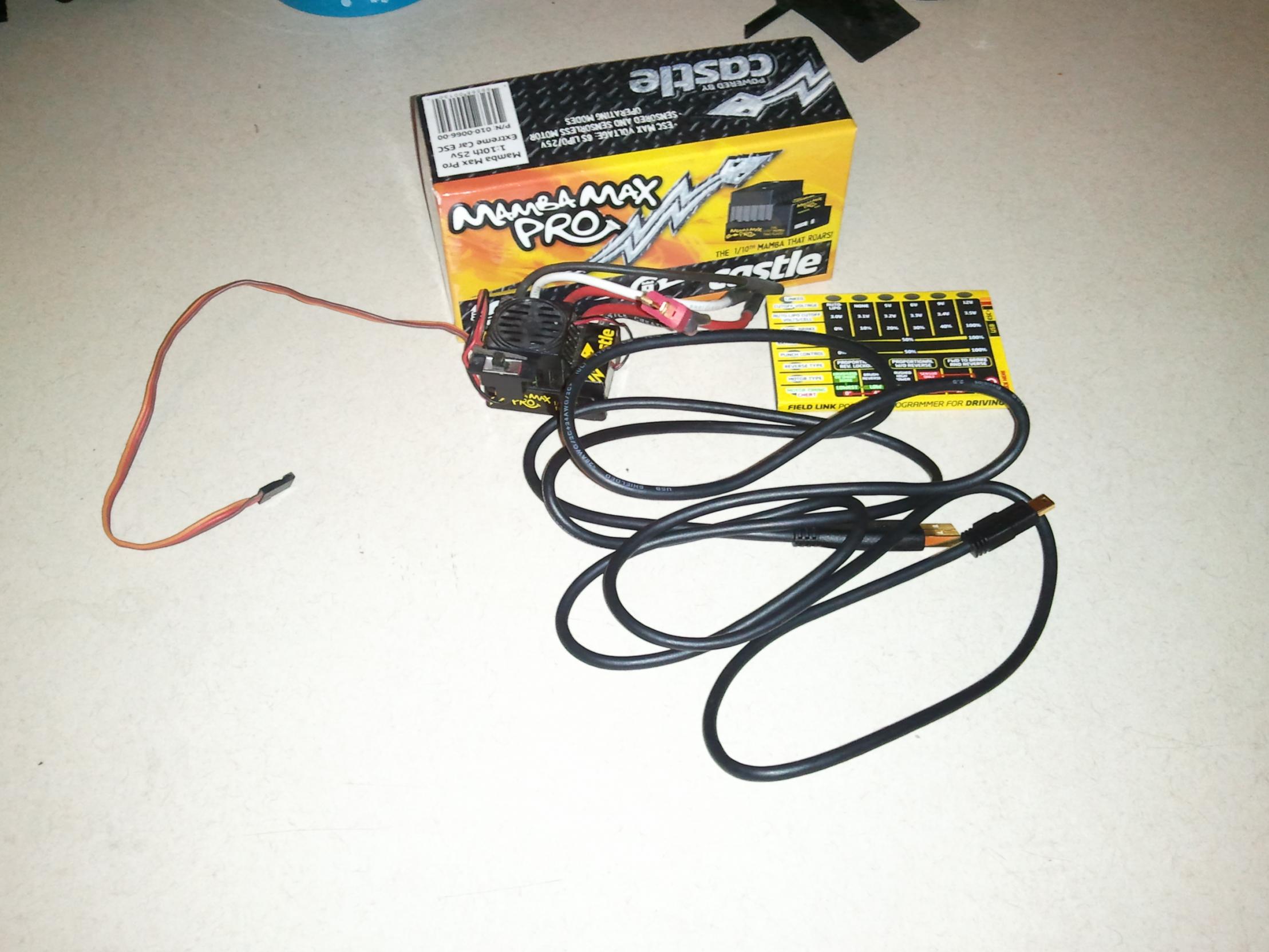 Castle Mamba Max Pro esc and card - R/C Tech Forums