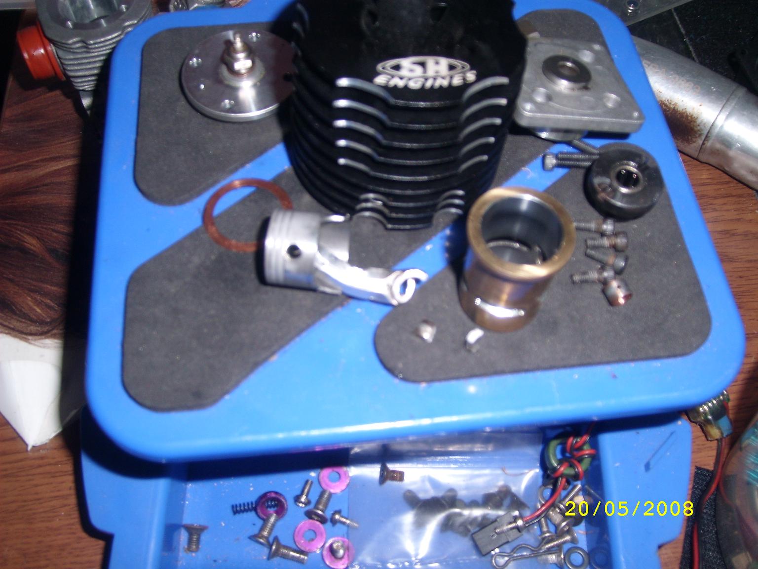 sh 28 nitro engine parts