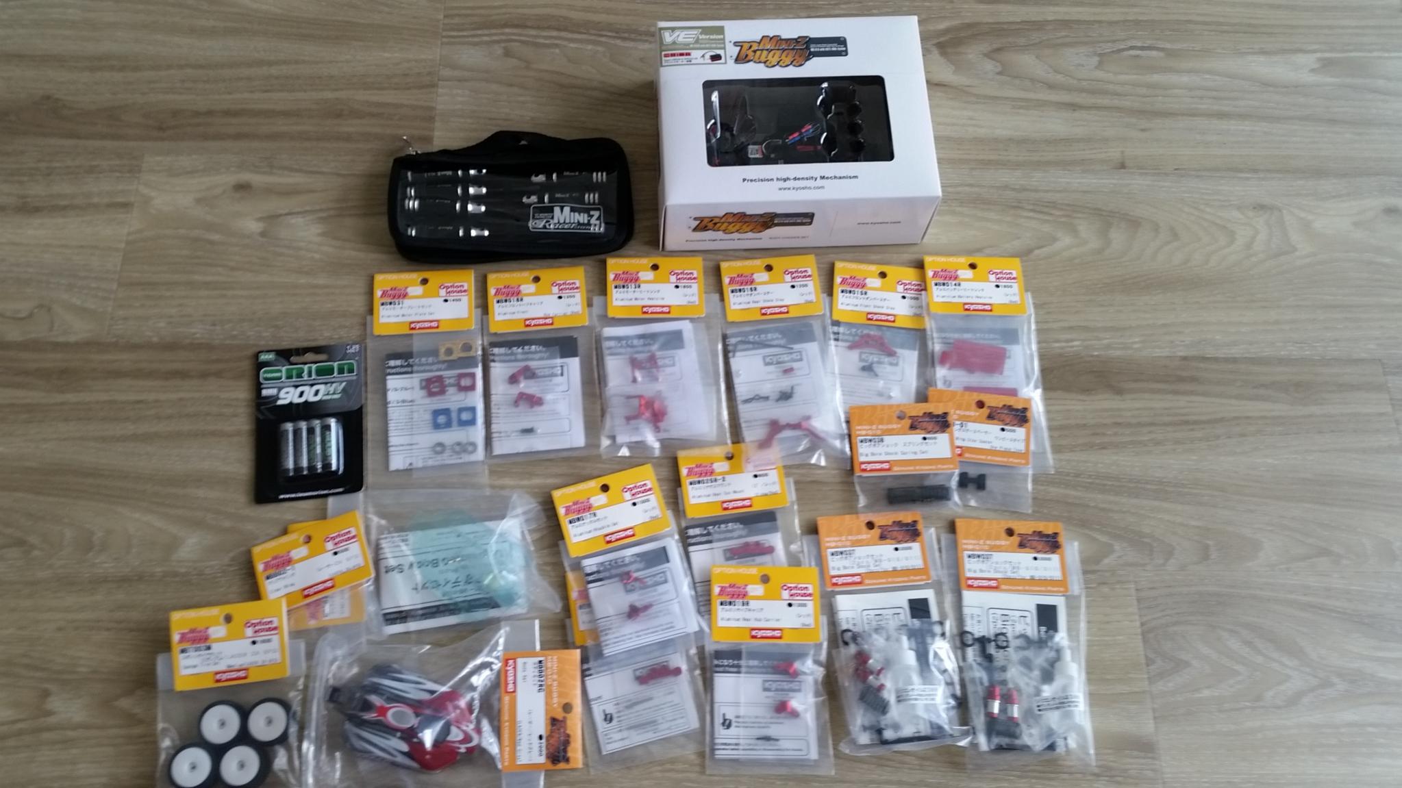 kyosho mini z buggy upgrades