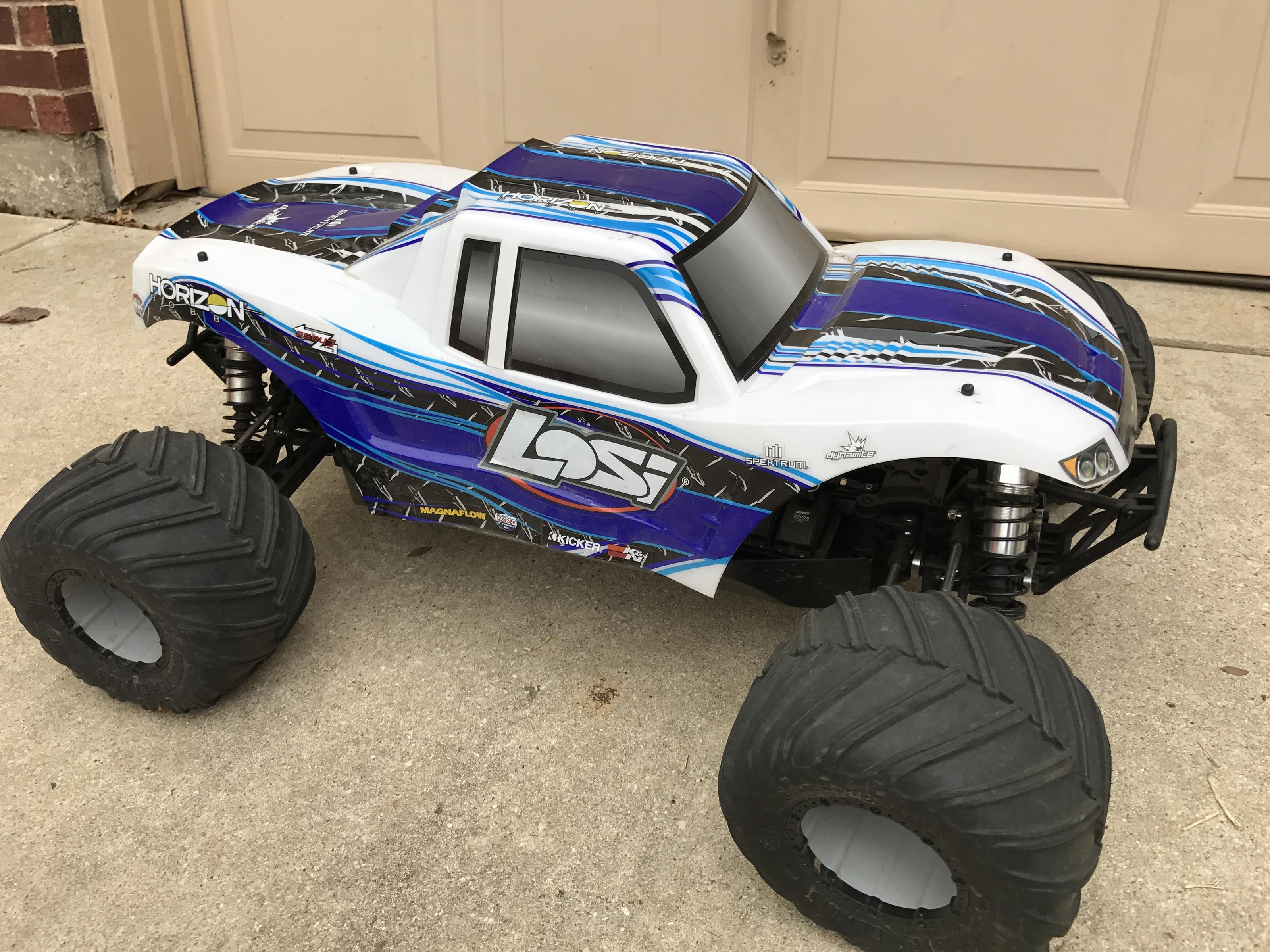 losi monster truck xl for sale
